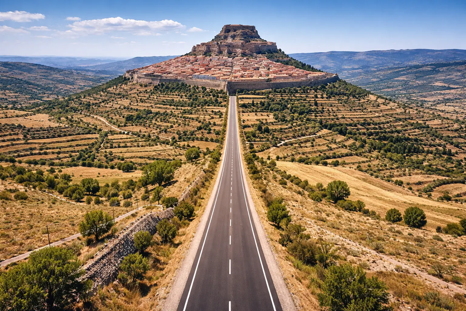 Ruta de montaña cerca de Castellón